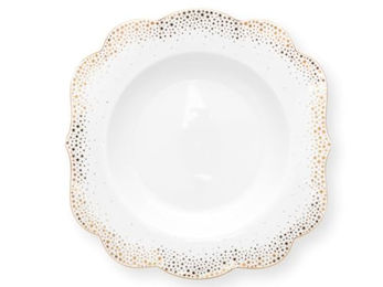 PiP Studio Geschirr tiefer Teller Christmas Weiß – Bild 1 von 3