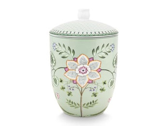 PiP Studio Vorratsdose Lily&Lotus hellgrün - 1,5 l – Bild 1 von 4