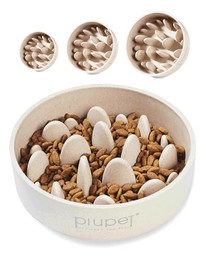 Produktbild von PiuPet® Antischlingnapf 0,4L Slow Feeder für Hunde - 0,4 l