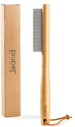 Produktbild von PiuPet Flohkamm für Katzen und Hunde mit 77 Edelstahl-Zinken