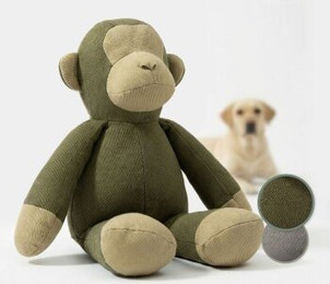 Produktbild von PIUPET Hundespielzeug Affe beige /grün