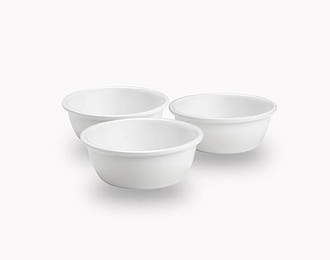 Produktbild von PiuPet Katzennapf 3er Set Keramik - 3 x 250 ml