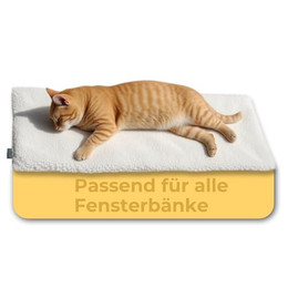 Produktbild von PiuPet Selbstwärmende Katzendecke für die Fensterbank - 1 Stk.