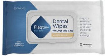 Plaqtiv+ Wipes Hund Katze - 60 Stück – Bild 1 von 2
