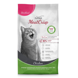 Produktbild von Platinum Cat MeatCrisp Sterilized Chicken