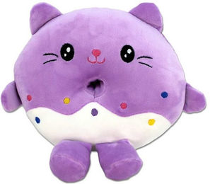 Produktbild von PMS Tierkuscheltier Kawaii Donut Kuscheltier mit Gesicht - ca. 18 cm