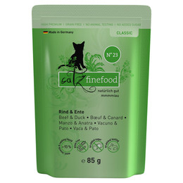 Produktbild von PN Catz No.23 Rind und Ente Nassfutter für Katzen - 16 x 85 g