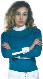 Produktbild von Polo Reiten Langarm Damen Flags&Cup Cassia