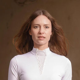 Produktbild von Polo Reitturnier V-Ausschnitt Damen Cavalliera Ariosa