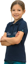 Produktbild von Polo-Shirt Reiten Mädchen Flags&Cup Uripa