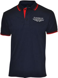 Produktbild von Poloshirt Reiten Kind Flags&Cup Oyon