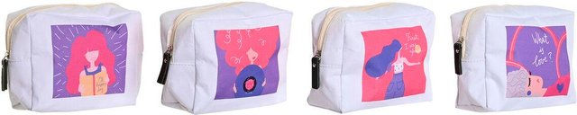 Produktbild von Polyester Kulturbeutel DKD Home Decor Dinosaure (x4)