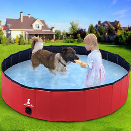 Produktbild von POPOLIC Faltbarer Hundepool 120x30 cm - 120 cm