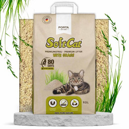 Produktbild von Porta SoftCat Grass Katzenstreu - 9,5 l