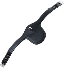 Premier Equine Anatomisch geformter Latzgurt aus Leder Lizzano – Bild 1 von 4