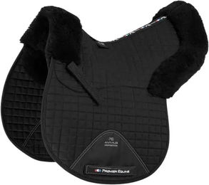 Premier Equine dämpfende Sattelunterlage aus synthetischem Schafsfell – Bild 1 von 5