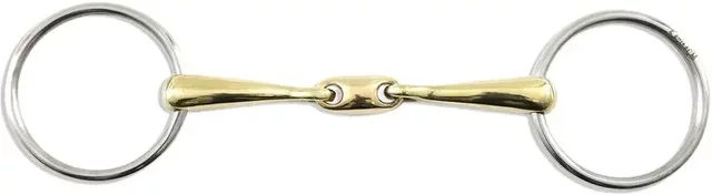 Premier Equine Olive Gebiss aus Messing – Bild 1 von 2