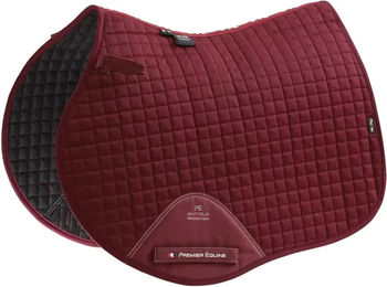 Premier Equine Satteldecke für Pferde Baumwolle Uni Close Contact GP – Bild 1 von 7