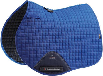 Premier Equine Satteldecke für Pferde Baumwolle Uni Close Contact GP – Bild 1 von 6