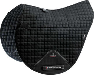 Premier Equine Satteldecke für Pferde Baumwolle Uni Close Contact X-Country – Bild 1 von 4