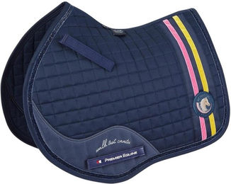 Produktbild von Premier Equine Sattelunterlage für Pferde Baumwolle MPJ GP/Jump Glitter