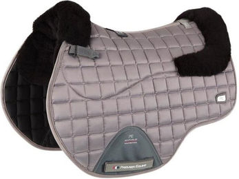 Premier Equine Sattelunterlage für Pferde Satin und Wolle Atlantis CC – Bild 1 von 5