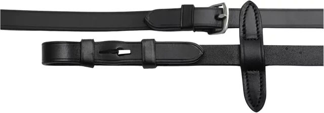 Premier Equine Zügel für Pferde Leder Uni Senado – Bild 1 von 6