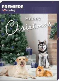Produktbild von PREMIERE Adventskalender für Hunde - 300 g