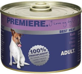 Produktbild von PREMIERE Best Meat Adult Kalb - 12 x 185 g