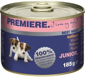 Produktbild von PREMIERE Best Meat Junior Geflügel - 12 x 185 g