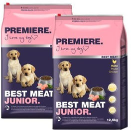 Produktbild von PREMIERE Best Meat Junior Huhn - 2 x 12,5 kg