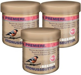 Produktbild von PREMIERE Erdnussbutter mit Beeren 3x250g