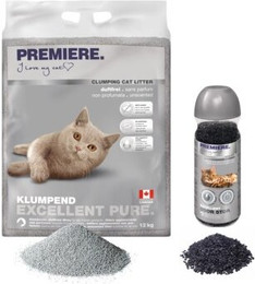 Produktbild von PREMIERE Excellent ohne Duft Klumpstreu 12kg mit Deodorant