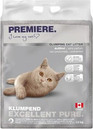 Produktbild von PREMIERE Excellent ohne Duft Klumpstreu Pure 12 kg