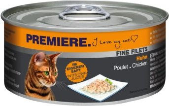 Produktbild von PREMIERE Fine Filets Naturell Huhn - 24 x 80 g