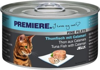 Produktbild von PREMIERE Fine Filets Thunfisch mit Calamari - 24 x 100 g