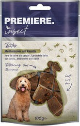 PREMIERE Insekt Snack Bites Mehlwürmer mit Karotte 100g – Bild 1 von 2