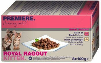 Produktbild von PREMIERE Kitten Multipack 8x100g