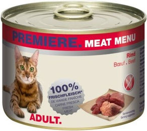 Produktbild von PREMIERE Meat Menu Adult Rind - 6 x 200 g