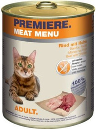 Produktbild von PREMIERE Meat Menu Adult Rind und Huhn - 6 x 800 g
