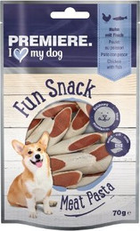 Produktbild von PREMIERE Meat Pasta Huhn mit Fisch - 7 x 70 g
