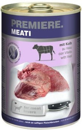 Produktbild von PREMIERE Meati Kalb Nassfutter für Hunde - 6 x 400 g