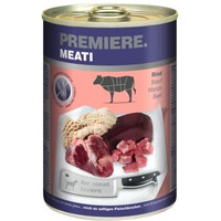 Produktbild von PREMIERE Meati Rind Nassfutter für Hunde - 24 x 400 g