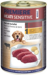 Produktbild von PREMIERE Meati Sensitive Rind und Kartoffel - 24 x 400 g