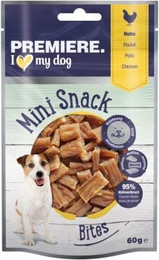 Produktbild von PREMIERE Mini Bites Huhn - 10 x 60 g