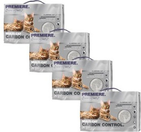 Produktbild von PREMIERE Multi-Cat Klumpstreu - 4 x 12 l