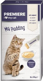 Produktbild von PREMIERE My Pudding Katzen-Snack Joghurt - 11 x 90 g