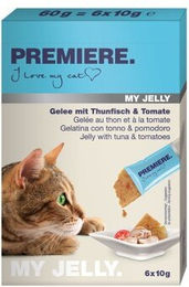 Produktbild von PREMIERE MyJelly Thunfisch & Tomate 6x10g
