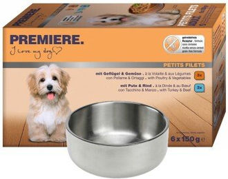 Produktbild von PREMIERE Nassfutter Geschenk-Set 2-teilig - 6 x 150 g