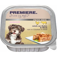Produktbild von PREMIERE Petit Pâté Junior Geflügel und Rind - 22 x 150 g